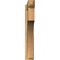 Ekena Millwork Westlake Craftsman Rough Sawn Outlooker, Western Red Cedar, 6"W x 32"D x 38"H OUT06X32X38WTL04RWR - alternate 3